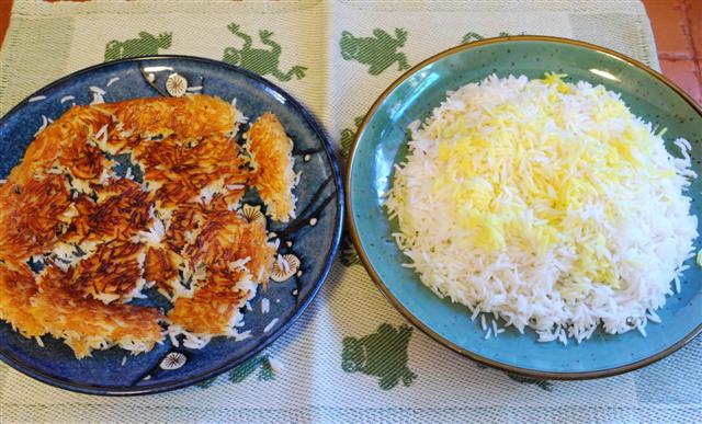 Chelow (Persian Steamed White Rice) Recipe