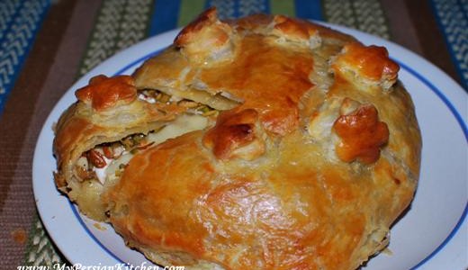 Brie en CroÃ»te With Pistachios & Almonds