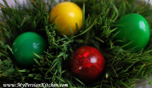 Egg Coloring for Norouz