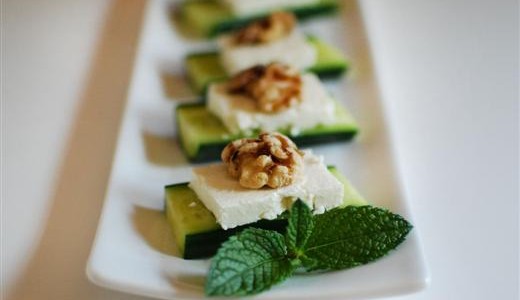 Cucumber, Feta, & Walnut