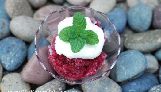 Pomegranate Granita