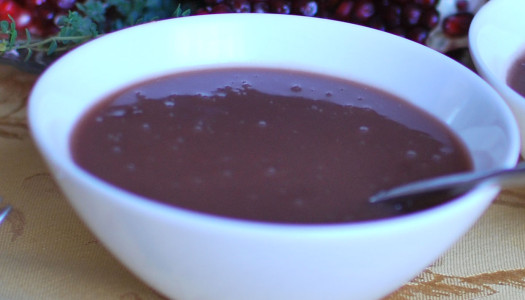 Pomegranate Gravy