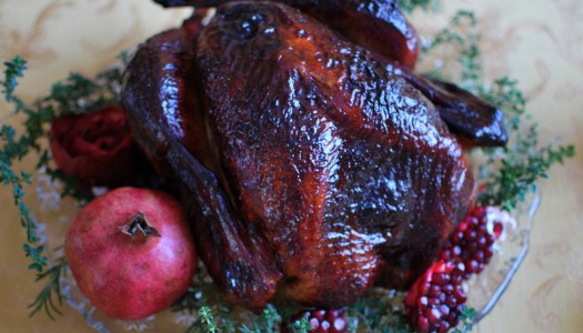 Pomegranate & Port Glazed Turkey