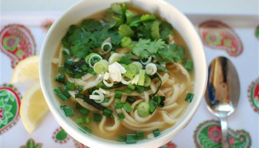 Persian Pho with Lamb Broth