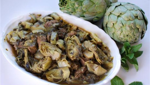 Khoresht Artichoke ~ Persian Artichoke Stew