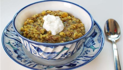 Asheh Jo ~ Hearty Persian Barley Soup