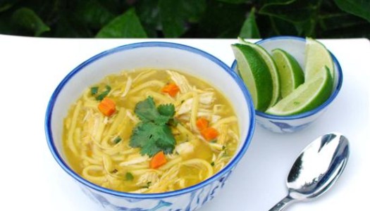 Persian Chicken Noodle Soup