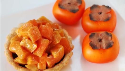 Persimmon Mini Tarts