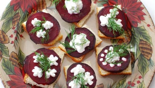 Beet & Yogurt Hors d’oeuvre