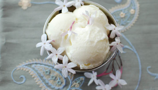 Bastani-ye Goleh Yas ~ Jasmine Ice Cream or Gelato