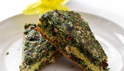 Sabzi Kuku with Dried Herbs