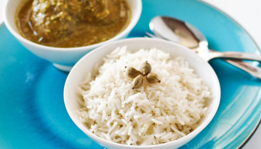 Hel Polow ~ Cardamom Rice