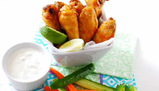 Saffron Chicken Wings