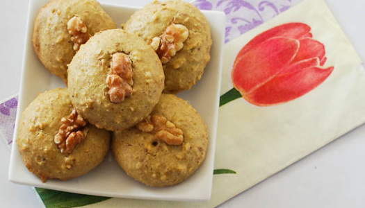 Naan Gerdooee ~ Persian Walnut Cookie