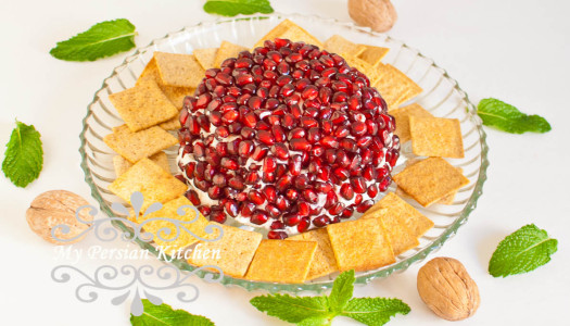 Pomegranate Cheese Ball