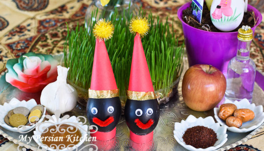 Haji Firouz Decorated Eggs