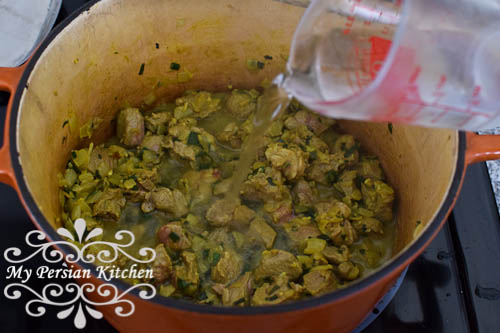 Fava Bean & Artichoke Khoresht-3