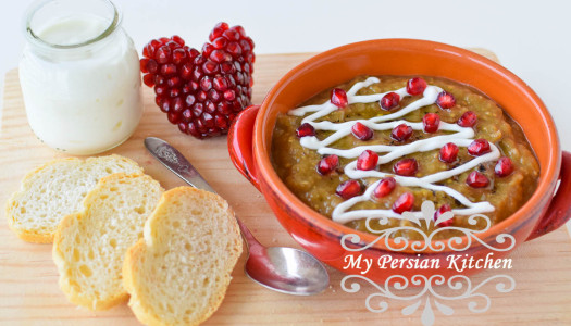 Eggplant & Pomegranate Borani